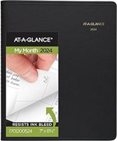 (N) AT-A-GLANCE 2024 Monthly Planner, 7" x 8-3/4"