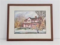 BETTE PHILLIPS SIGNED WATERCOLOR