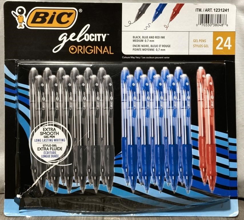 Bic Gelocity Original Gel Pens