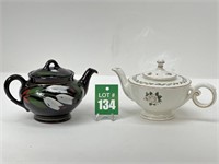 Canadian Electric Art Pottery Teapot and Hall