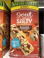 Sweet & salty almonds  36 bars