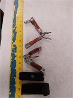 Group of assorted multi-tools