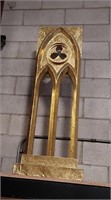 Gold Color Prop Alter Piece appx 40" Tall