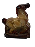 Boyd slag Glass Joey Horse Chocolate Figurine