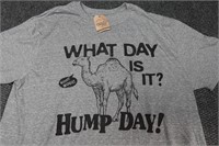 NWT Hump Day Camel Graphic T-shirt Size XL