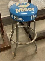 Miller Single Ring Swivel Bar Stool