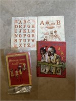 Vintage alphabet books