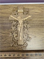 Religious Wooden Laser Cut Cruicifix