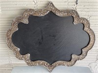 Silver Speckle Wood Framed Chalk Board