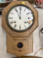 Oak Wall Clock