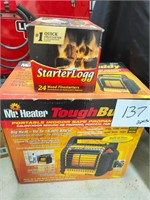 Mr. Heater propane heater & fire starter logs