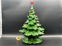 16" Atlantic Mold Vintage Ceramic Christmas Tree