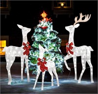 $115 GENIMO 3-Pc Reindeer Christmas Decorations