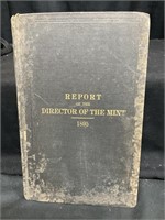 1895 U.S. Mint Report Book