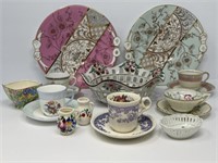 Floral Plates, Bowl, Demitasse, Royal Winton