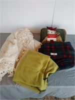 Assortment of Throw Blankets