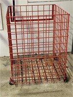 Rolling Wire Storage Basket