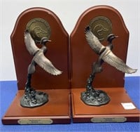 Pair of Duck Bookends or Wall Hangings