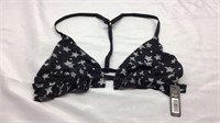 D4) NEW WITH TAGS, SIZE LARGE STAR BIKINI TOP