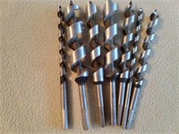 7 Large  Drill Bits