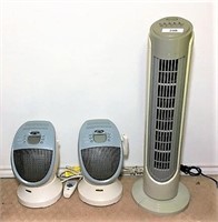 Feature Comforts Tower Fan