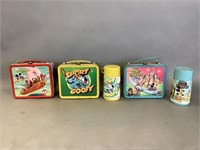 3 Disney Metal Lunch Boxes