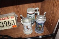 POTTERY STEINS