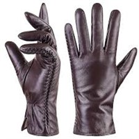 QNLYCZY Leather Gloves - M