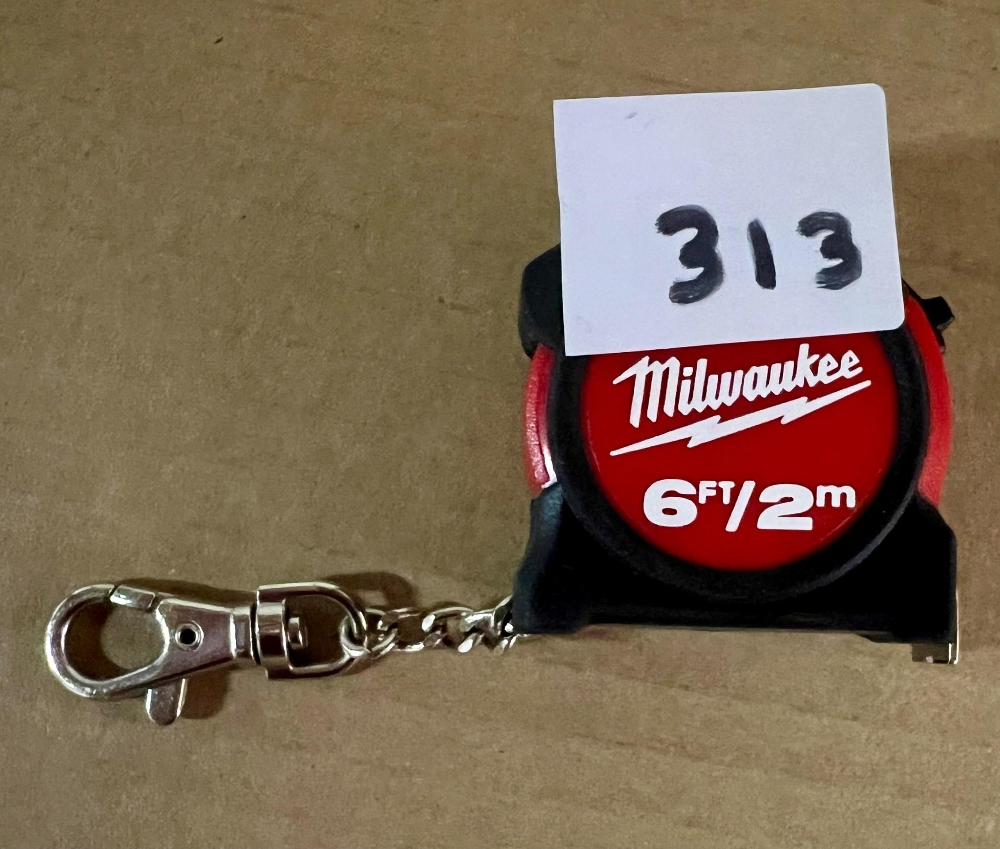 Milwaukee 6ft Keychain Mini Tape Measure