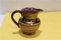 A Small Lusterware Pitcher