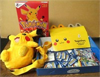 Pokemon Backpack, Cards, Cereal Box, Misc