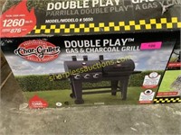 Professional  Char-Griller Double Play Grill