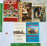 Colorado railroad/mining regional history books