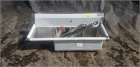 STAINLESS STEEL 3 COMPARTMENT CONVENIENCE STORE