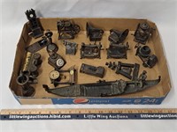 Large Lot of Cast Iron Miniatures