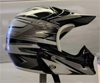 Polaris Motocross Youth Medium Helmet (Black)