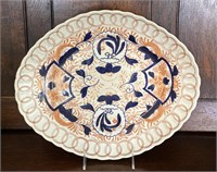 Antique Japanese Imari Oval Platter
