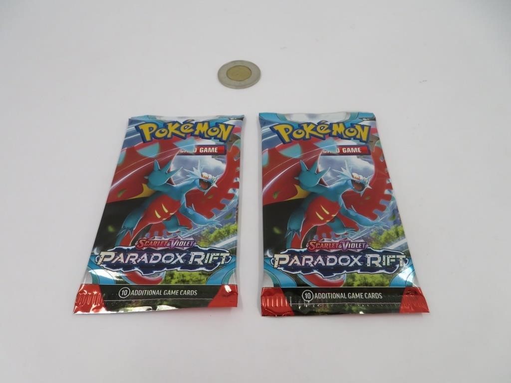 2 pack neufs de cartes Pokemon