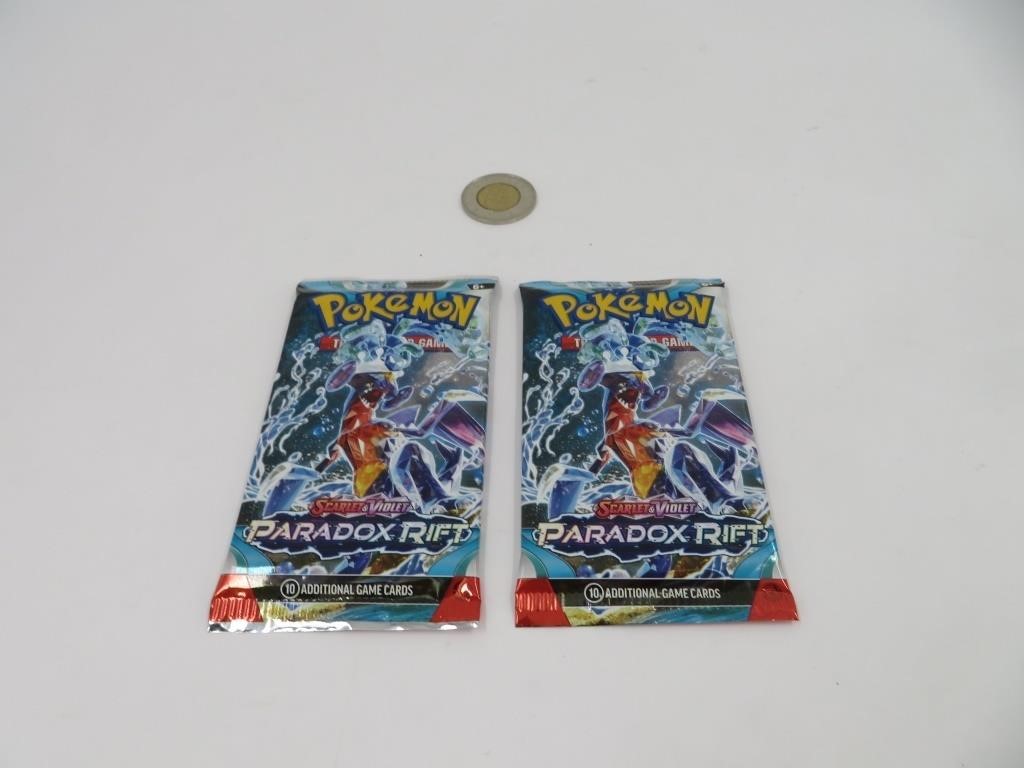 2 pack neufs de cartes Pokemon