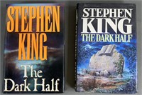 2pc First Edition Stephen King The Dark Half Books