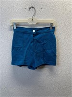 Vintage Blue Flat Front Shorts