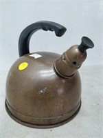 copper whistle tea pot