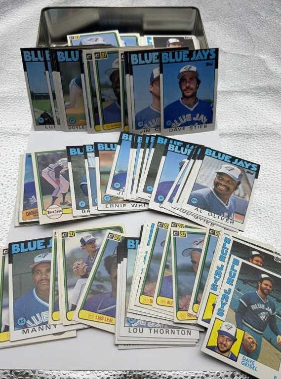 1980s blue jays cards