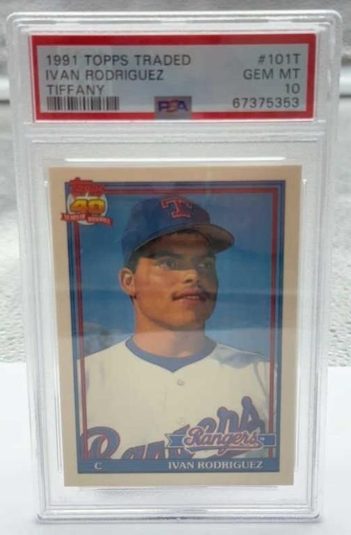 1991 Ivan Rodriguez topps card