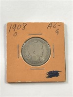 1908 U.S. Quarter Dollar