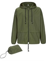 New, Size M, Zando Raincoat for Men Packable Rain