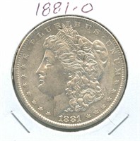 1881-O Morgan Silver Dollar