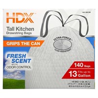 13 Gal Scented Flex Trash Bags (140-Count)