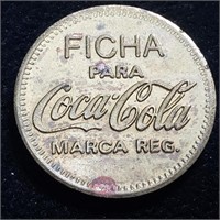 Coca-Cola Vending Token - Vintage Spanish