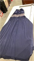 Dress size 12 navy blue
